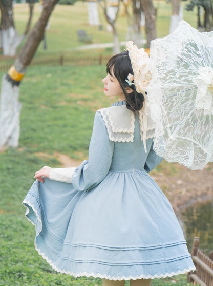 Lolita + Cover Cla Rock Blumenkleid Elegant Elegant