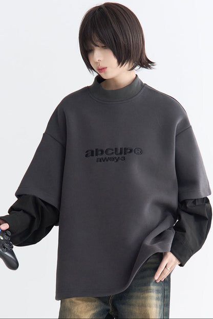 Pullover Contrast Layer Style