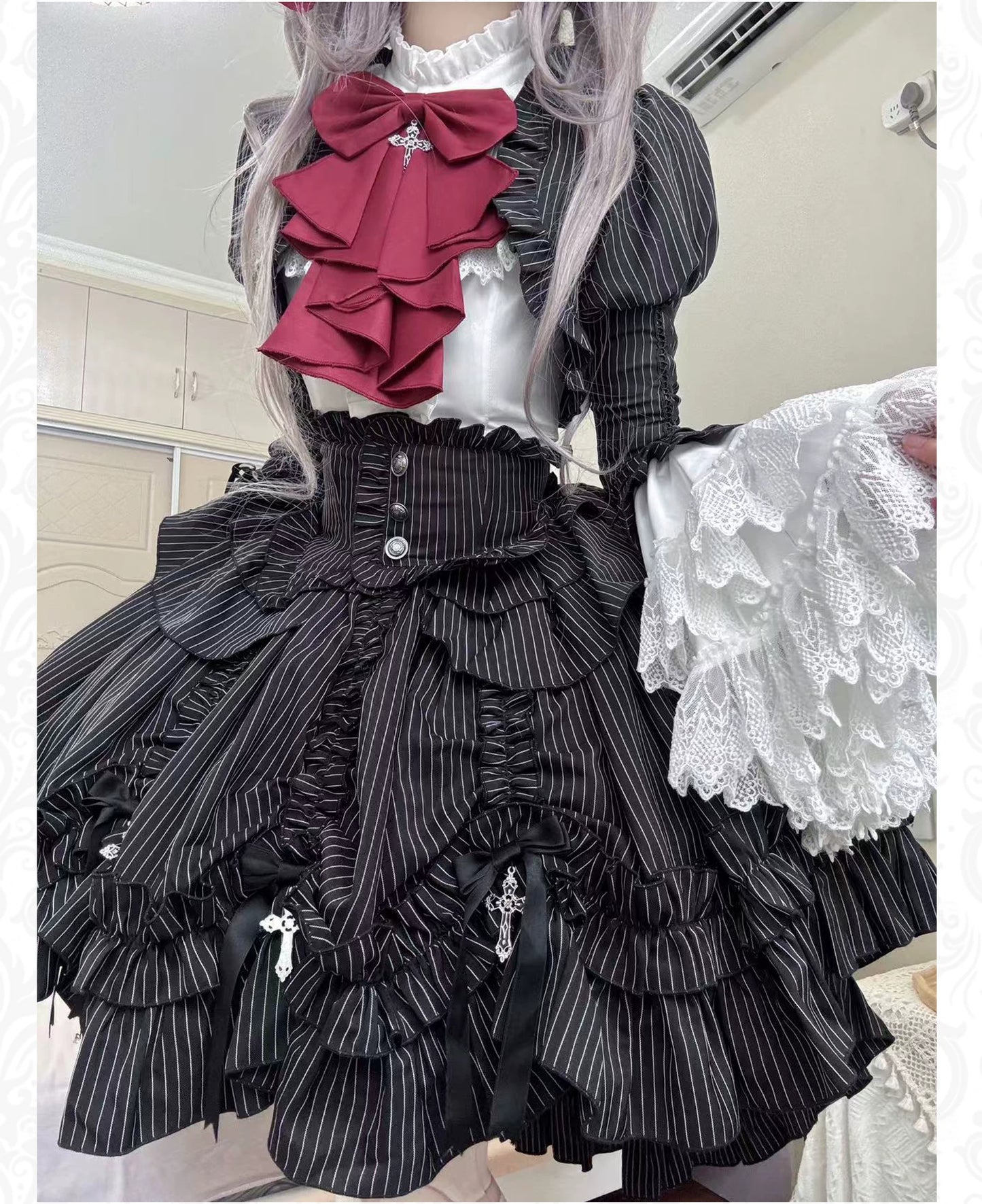 IS ME Nocturne Cross Gothic Lolita Dress Set