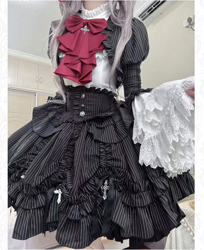 IS ME Nocturne Cross Gothic Lolita Dress Set