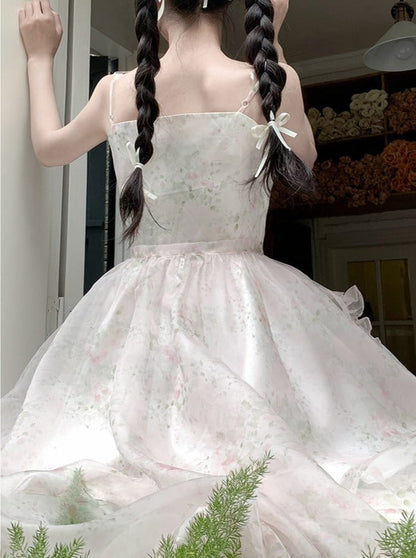 ガーゼスカートプリンセスドレス