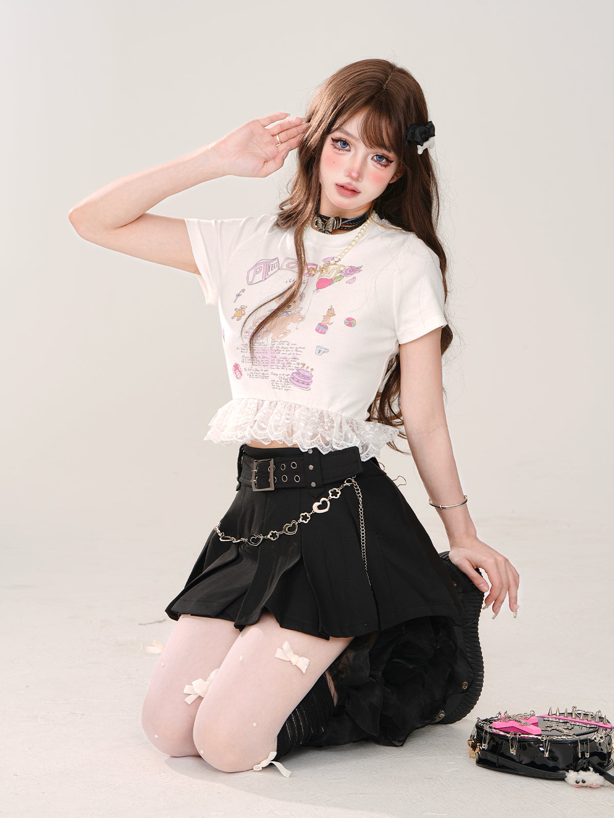 Fit Tops Summer Lace Slim Short