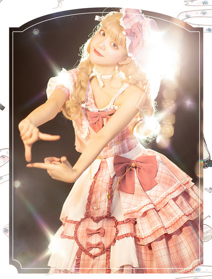 アイドルスナイパー ピンクロリータスーツ