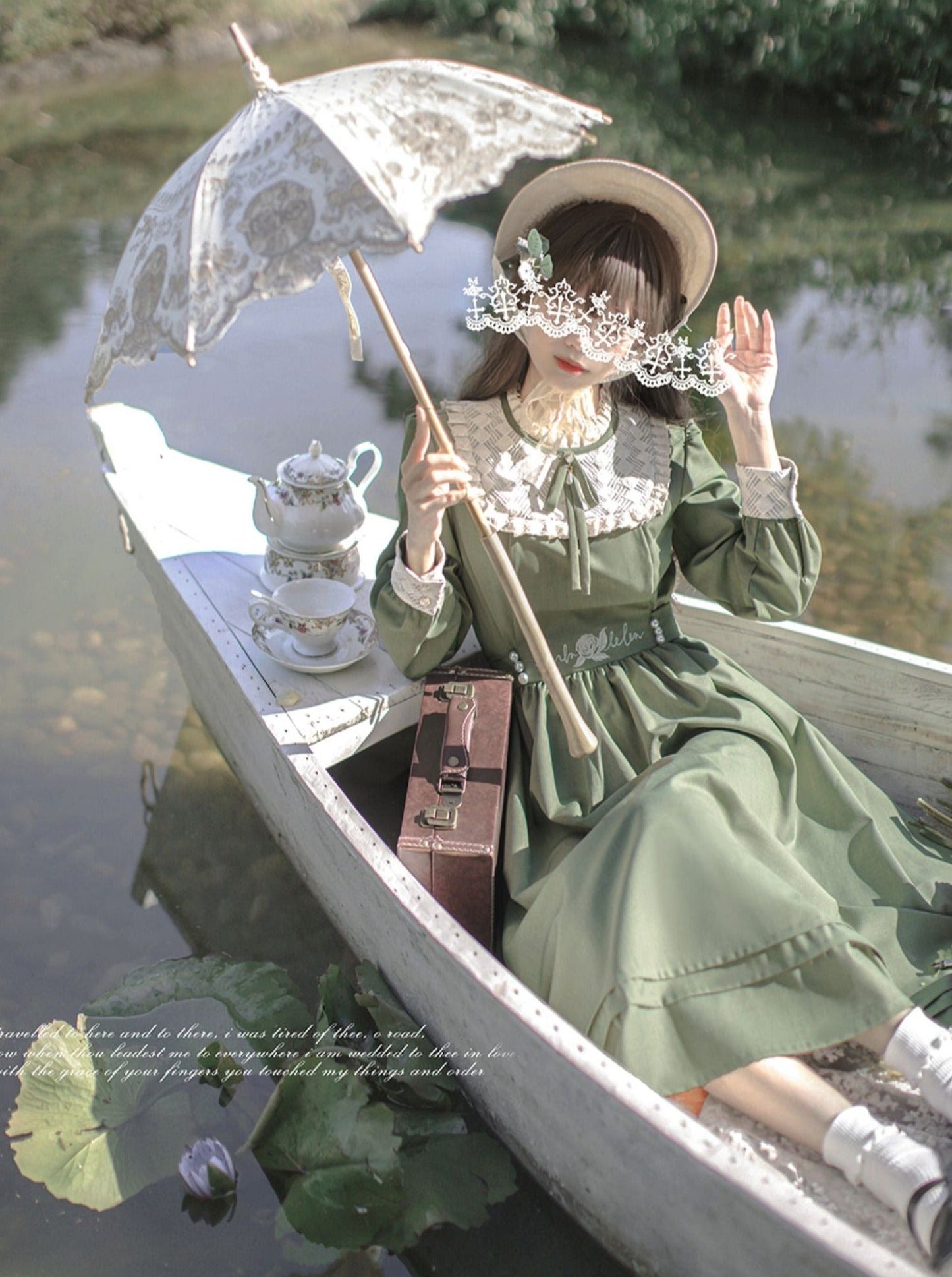 Retro Lolita l Flower French