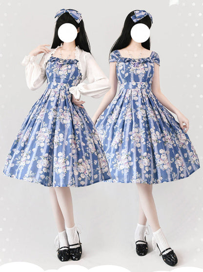 Lolley Kleid + Cardigan Ta Trochrasic Elegan Forest Basket