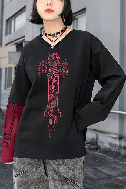 トップVネックチャイナパーソナライズ