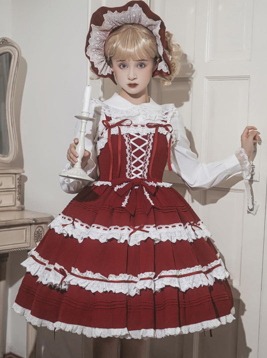 Strapskleid Design Schnürung