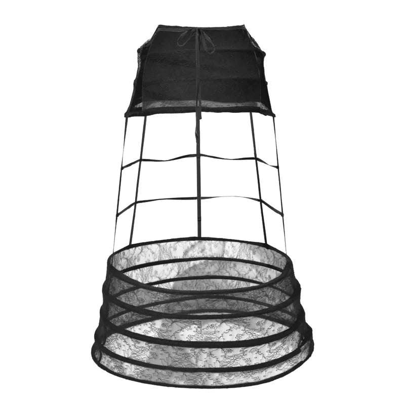 Bustle petticoat with cage-style support, isolated view by Blood Supply