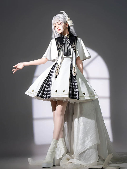 Eye of Truth Gothic Lolita Suspender Dress Set