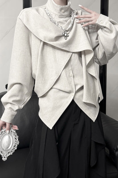 Top Classic Neck Gothic High