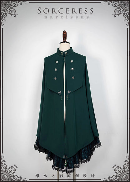 Sorceress Victoria Cape – Original Dark Gothic Coat | Shadow of Still Water