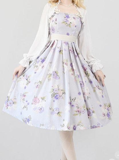 Lolita Blumenkleid Retro