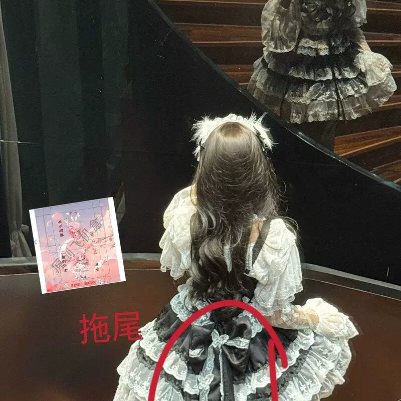 Warbler Age Ballet Lolita JSK Suspender Dress