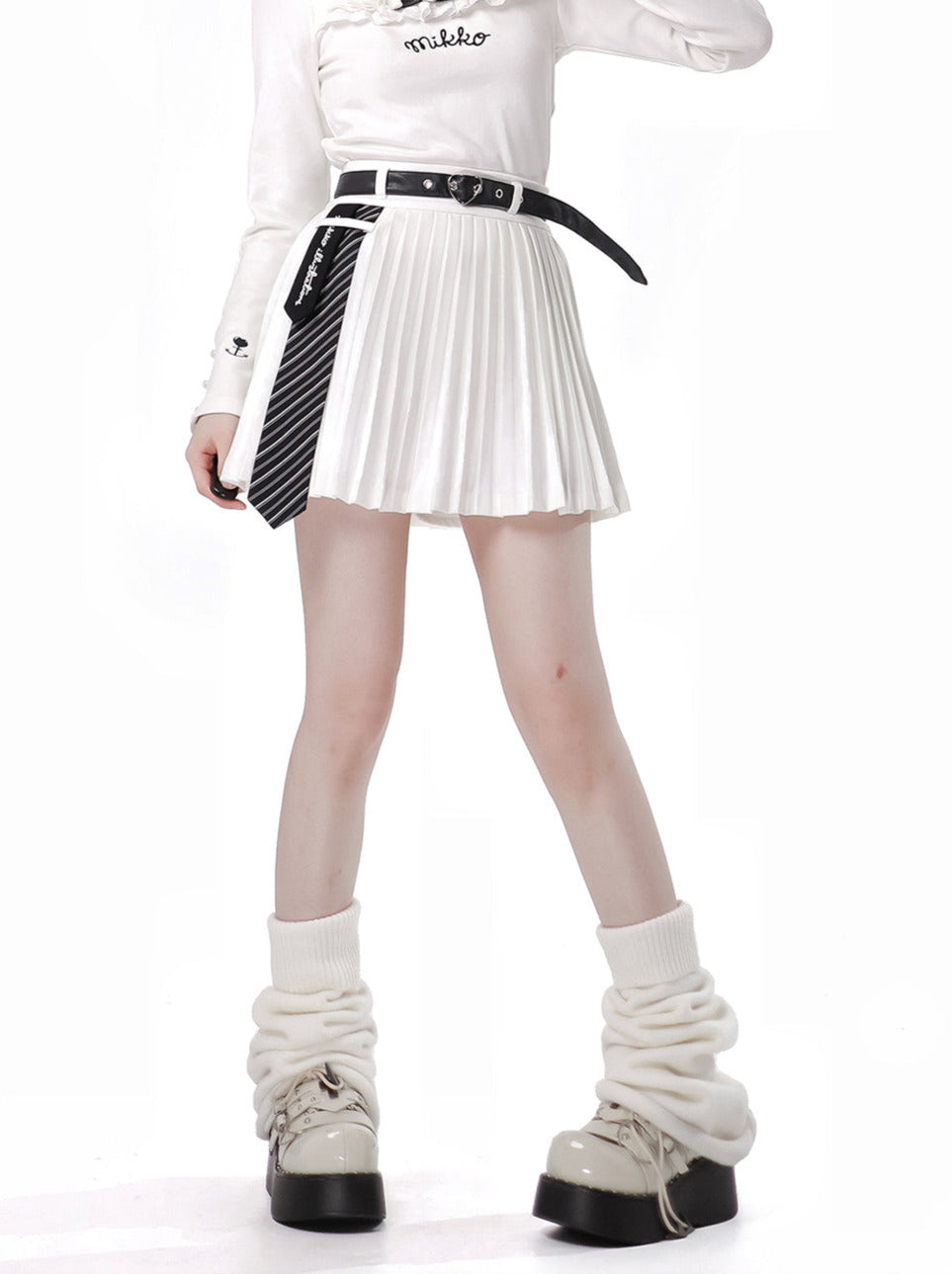 Plissee-Gürtelrock Nectai Eradalie Curotto