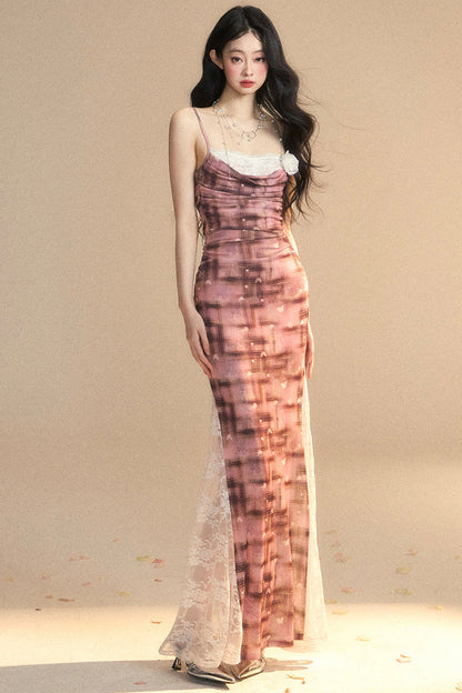 Kleid Dreamland One Lace Check Shoulder