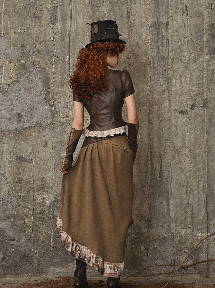 レトロスタイルのアウターウェア、ヨーロピアンチームカーディガン、パンクレザージャケット