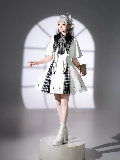 Eye of Truth Gothic Lolita Suspender Dress Set