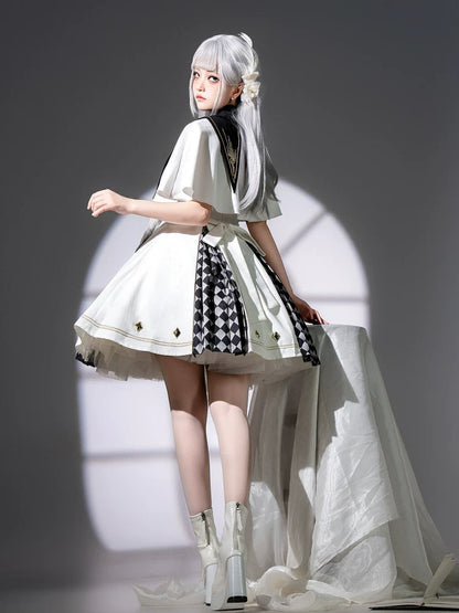 Eye of Truth Gothic Lolita Suspender Dress Set