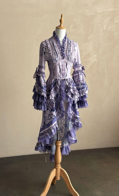 Ilyiana Iris Lolita Set – Top / Corset / Skirt / Bonnet