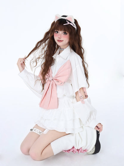 Bow Chic Big Sweet Top Open