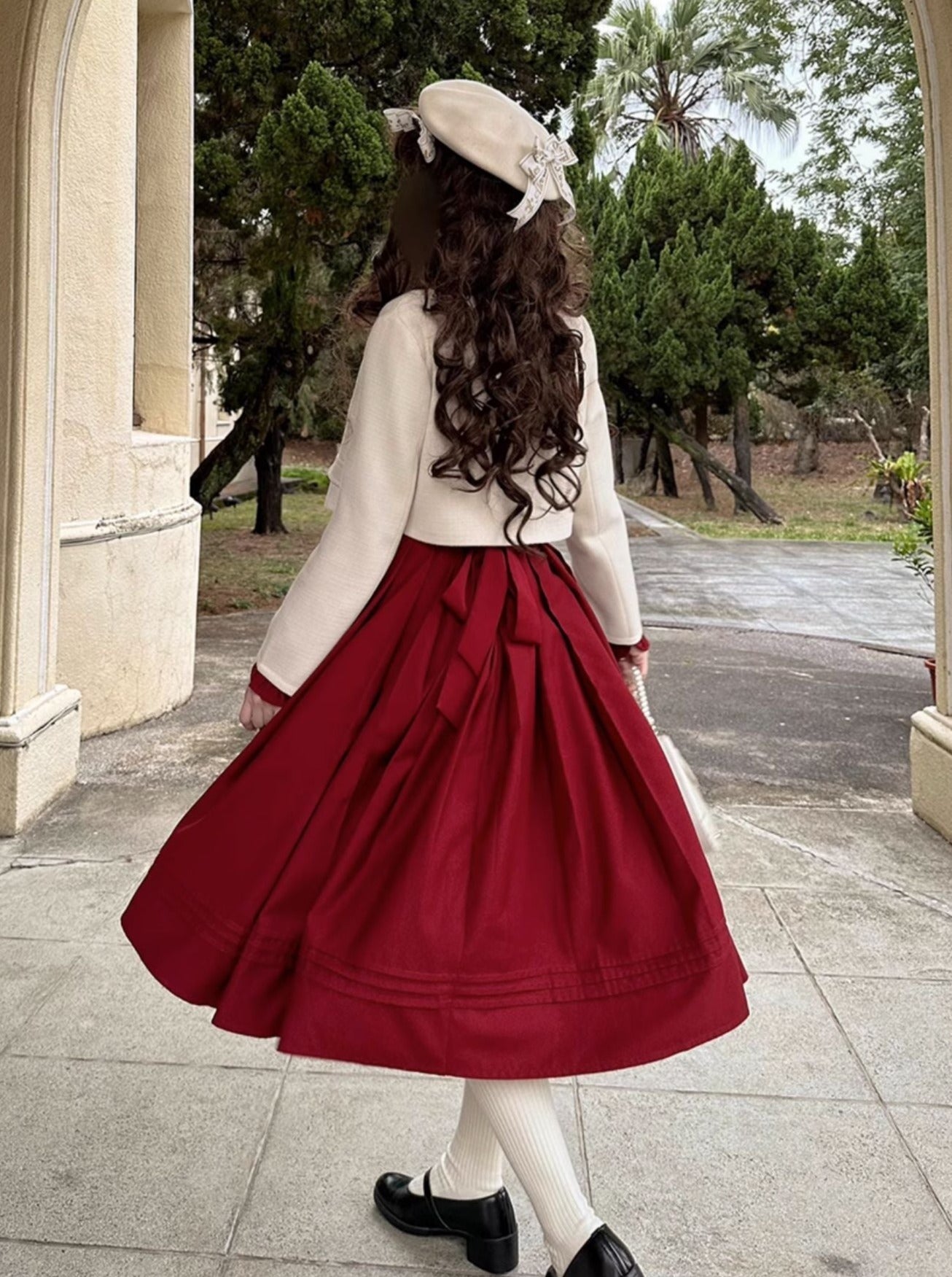 Elegant White Short Waist Retro + Jacket Design Logo