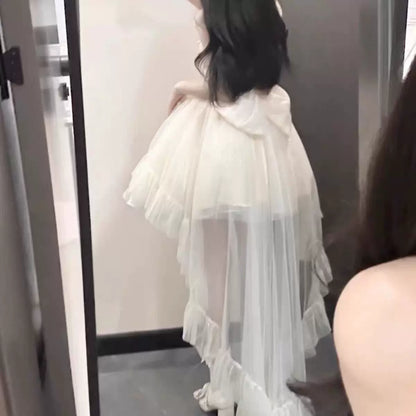 Starry Nikki High-Low Party Prom Dress - Plus Size 130cm Bust | LilyVow