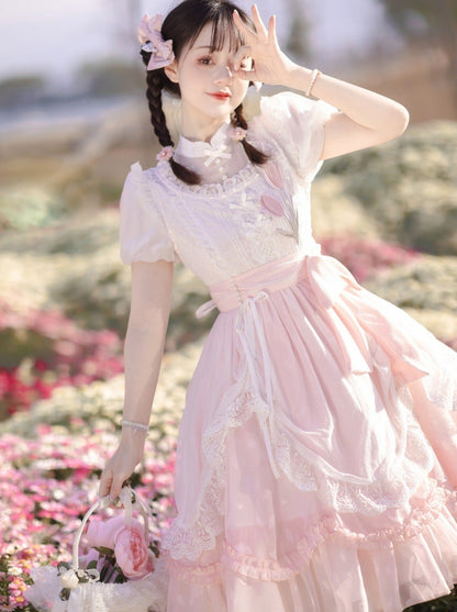 Lolita Tulpenkleid Girly Sweet Summer