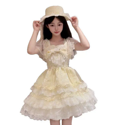 Warbler Age Ballet Lolita JSK Suspender Dress