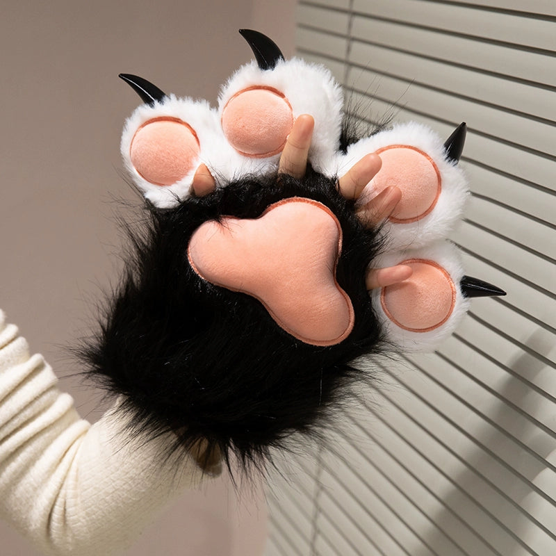 Kawaii Cat Paw Gloves - Anime Cosplay Furry Gloves with Sound Effects