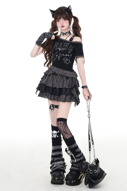 グランジクールスイートケーキスカート