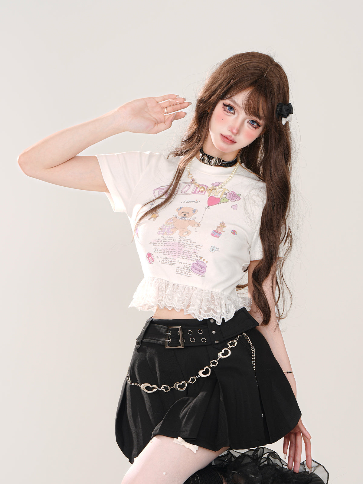 Fit Tops Summer Lace Slim Short