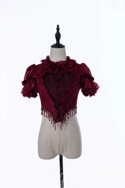 Hunting Monster Strawberry Series – Velvet Lolita Dress / SK / Coat / Top