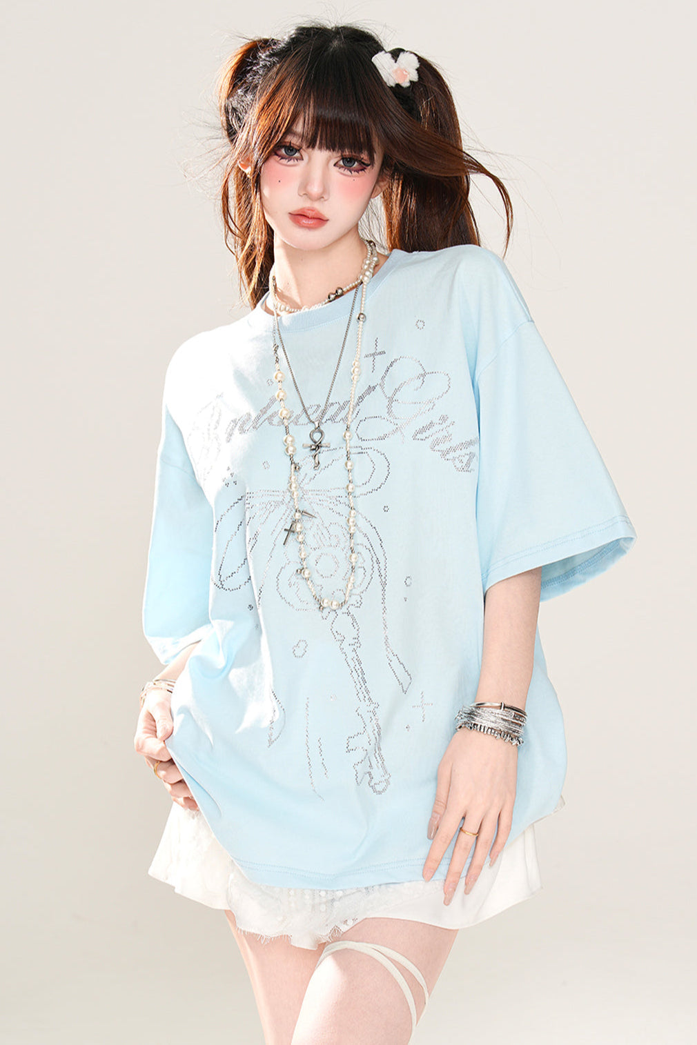 ライトトップルージュレースサブカルチャー