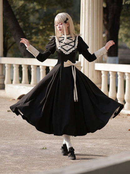 Pre-order Lovelac Lace-up release Bow Lolita High Big Neck