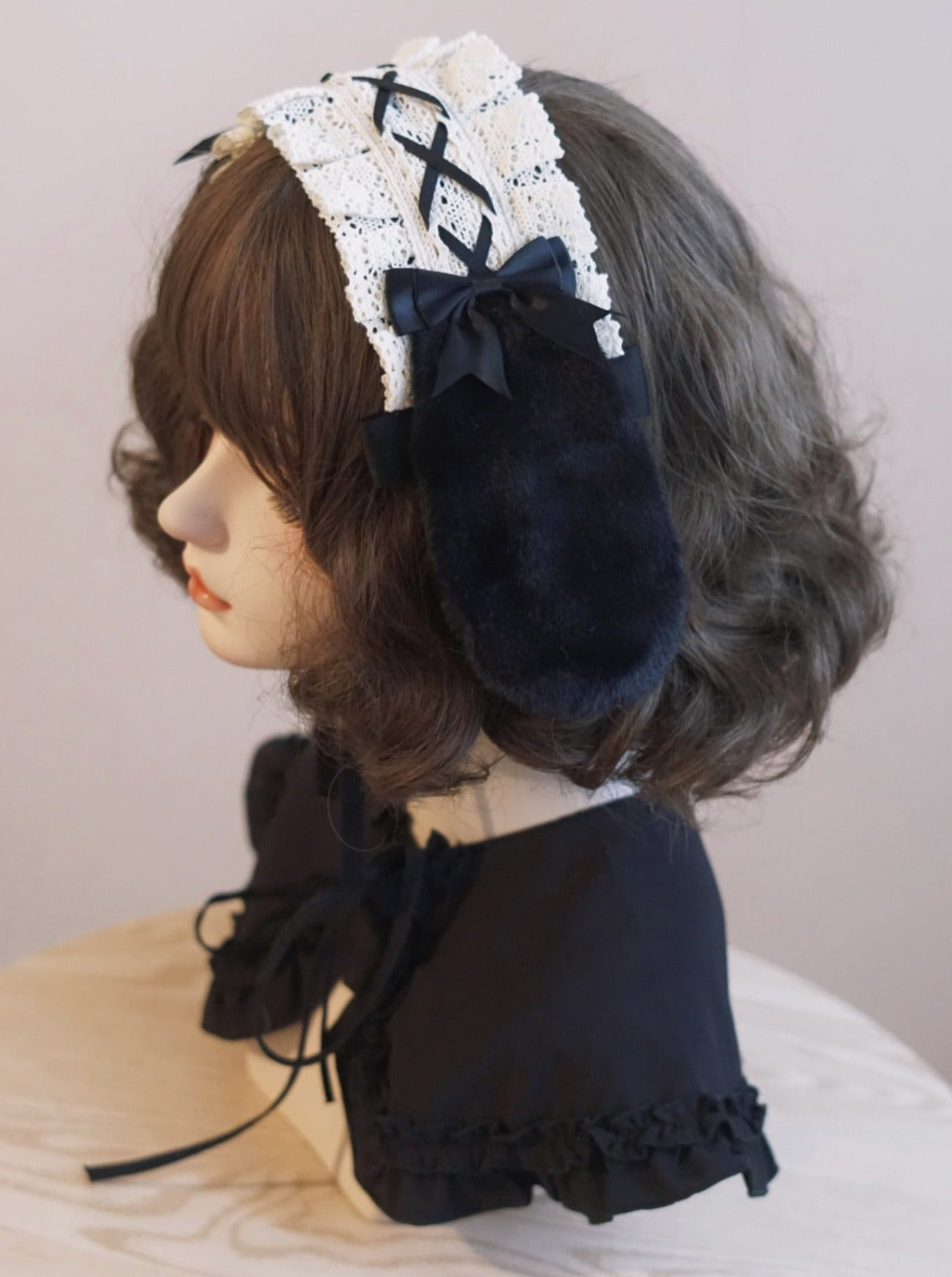 ファーレースヘアバニーバンド