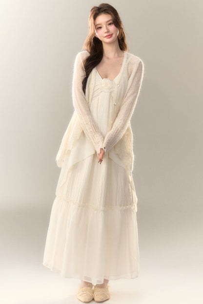 Mondscheinkleid Weiß