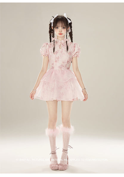 Baby Dress Sheer China Summer Flower