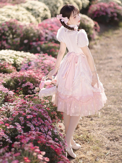 Lolita Tulpenkleid Girly Sweet Summer