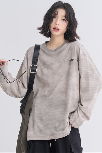 ロングフィットスリーブルーズTシャツ