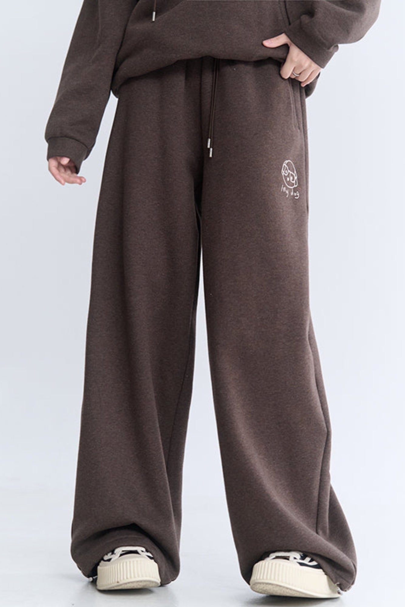 Setup Casual Hoodie Sportswear mit