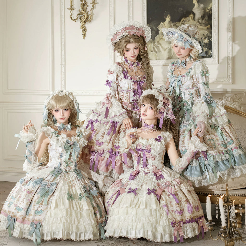 Lolita JSK & Dress – Antique Gem Fragrance Series | Twin Bear