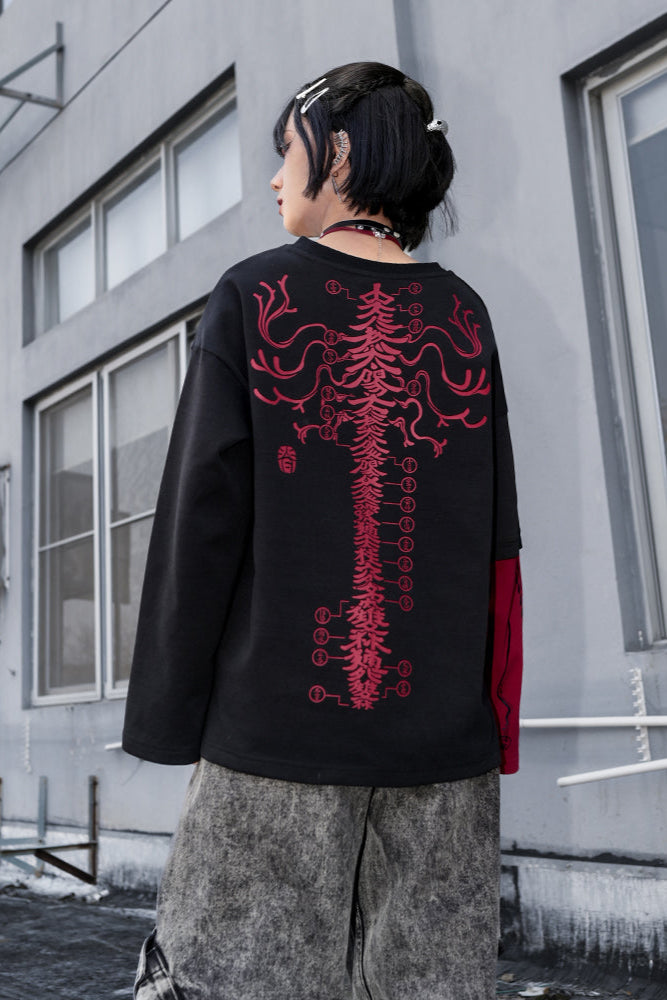 トップVネックチャイナパーソナライズ