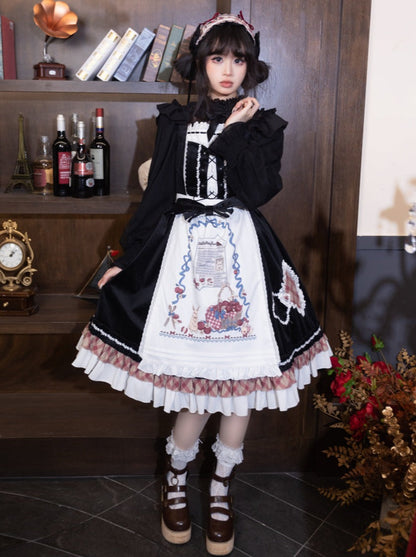 Cape Chic Kleid Retro Lolita Puppe