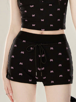 ドレス レイジーシック パンツ カーディガン + ブラック ブーツカット サスペンダー