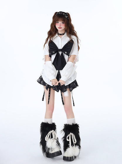 Bow Chic Big Sweet Top Open