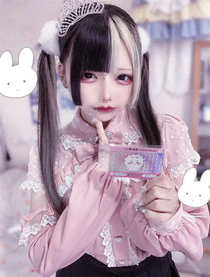 Transparente Bluse mit offenen Schultern in Massenproduktion