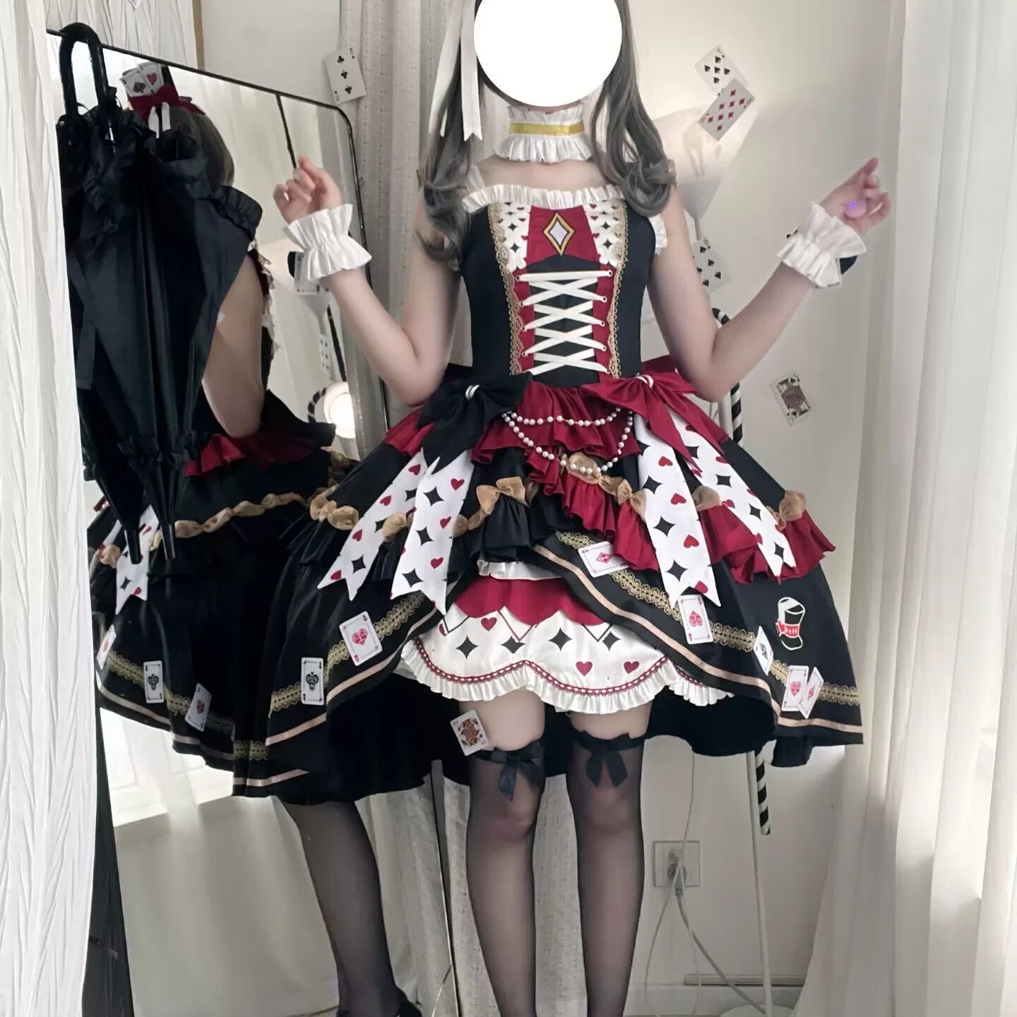 Playing Card Queen Lolita JSK