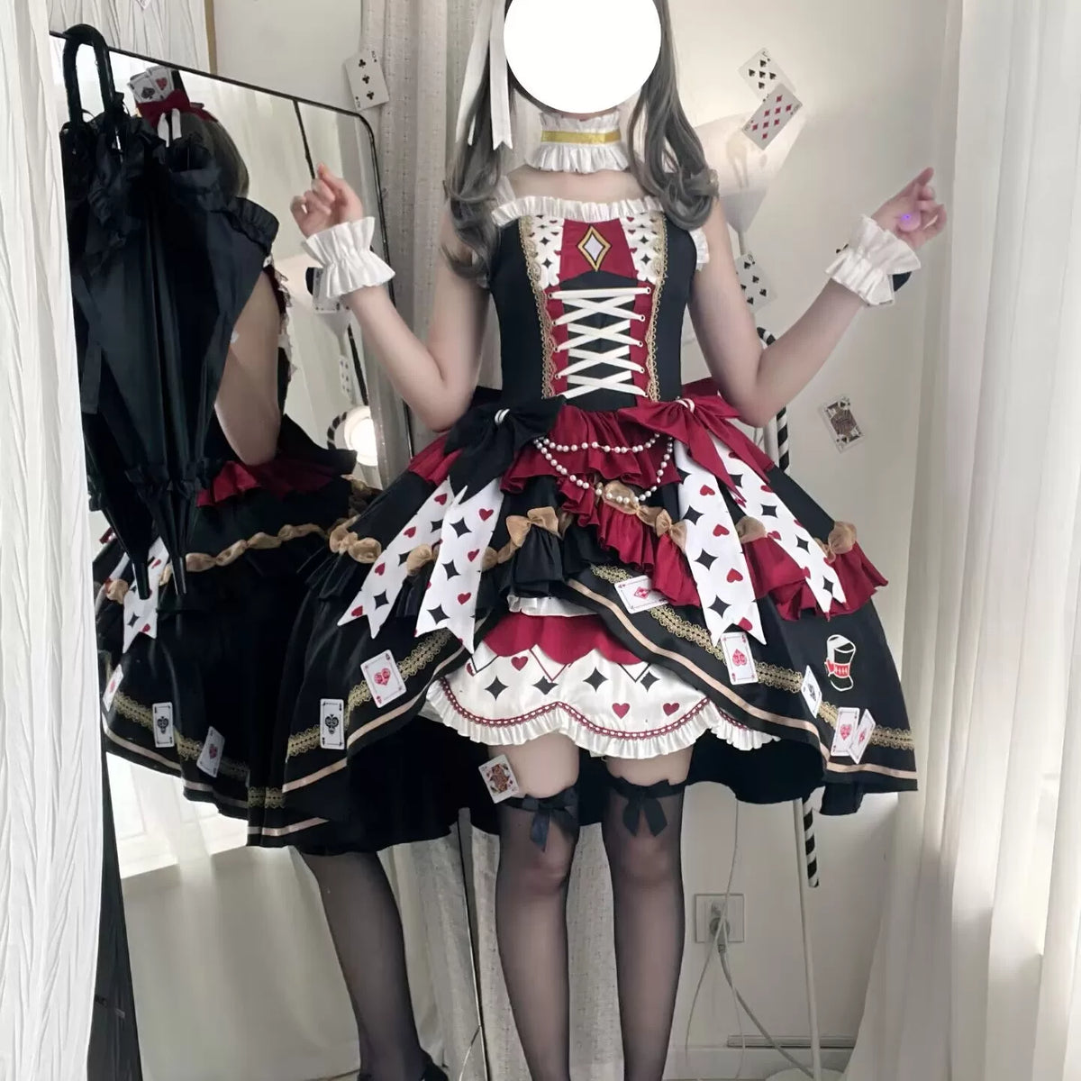 Playing Card Queen Lolita JSK