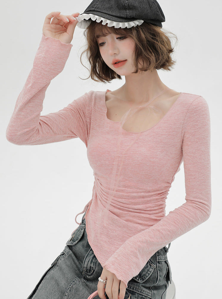 Ribbon Top Slim Lace Pure Strap Dzire