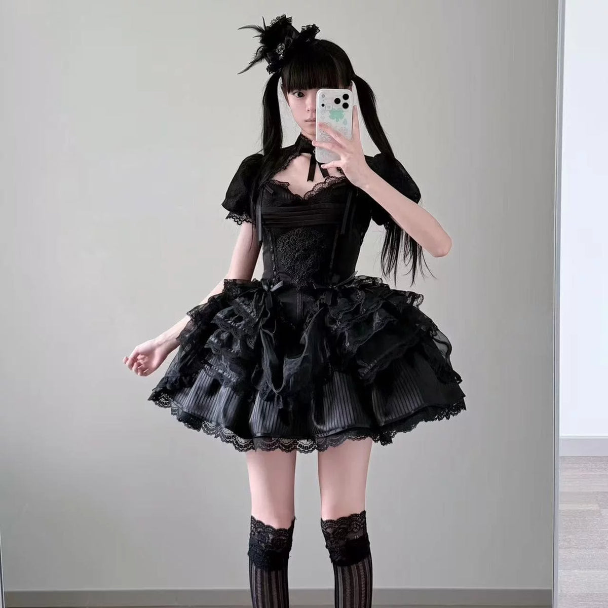 Xiaoxin Swan Overture Lolita Coord Set Dress